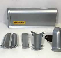 Плинтус Плинтус Ideal Comfort 55mm Серебро 081 фото 1 | FLOORDEALER